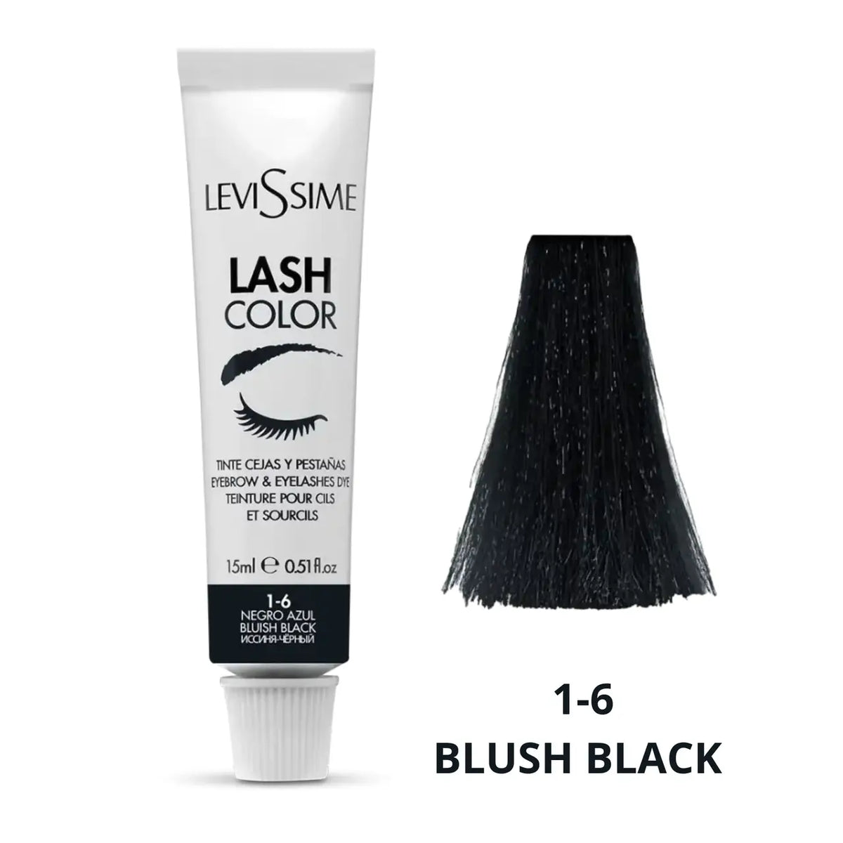 LeviSsime Lash Color No. 1-6 Blue-Black, 15ml