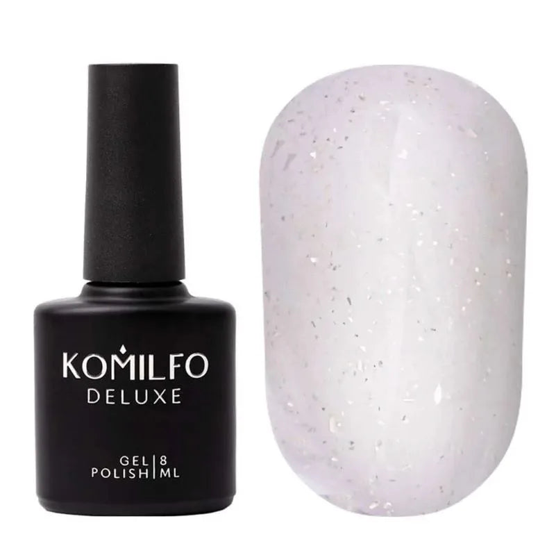 Komilfo Potal Foil Flake Base Gel 8ml HEMA-Free TPO-Free decorative base gel