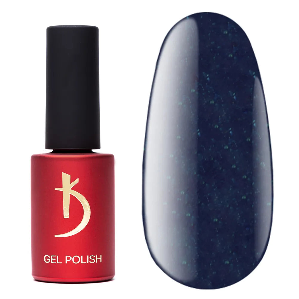Kodi Professional Aquamarine Gel Polish bottle and color swatch