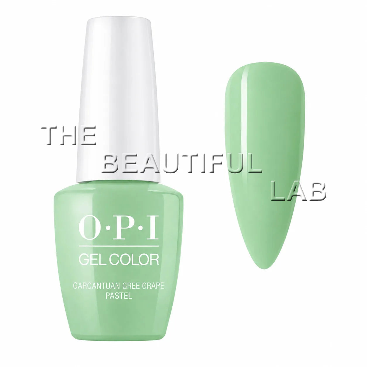 OPI GelColor 103 - Gargantuan Green Grape - Pastel 15ml (White Cap)
