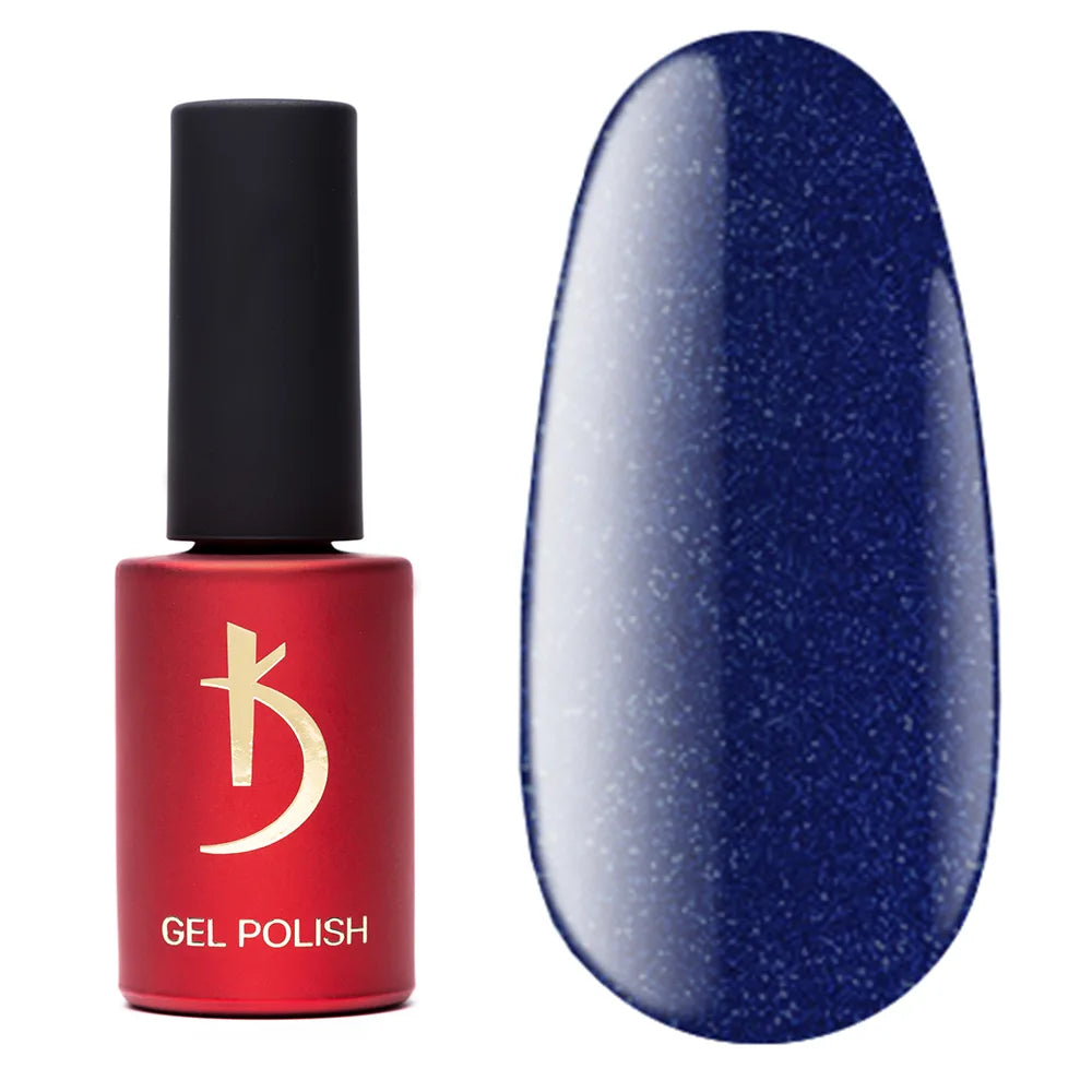 Kodi Professional Blue B 10 Gel Polish bottle and color swatch