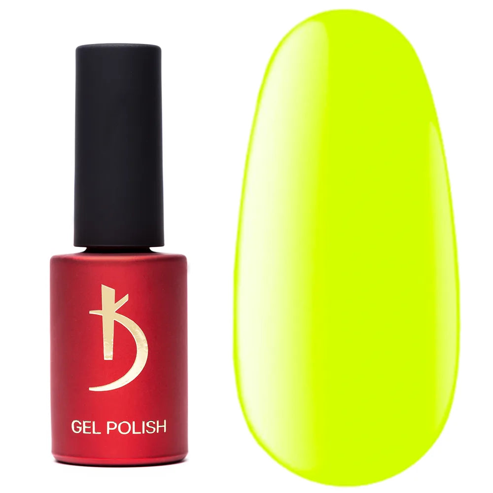 Kodi Professional Bright BR 115 Gel Polish bottle and color swatch
