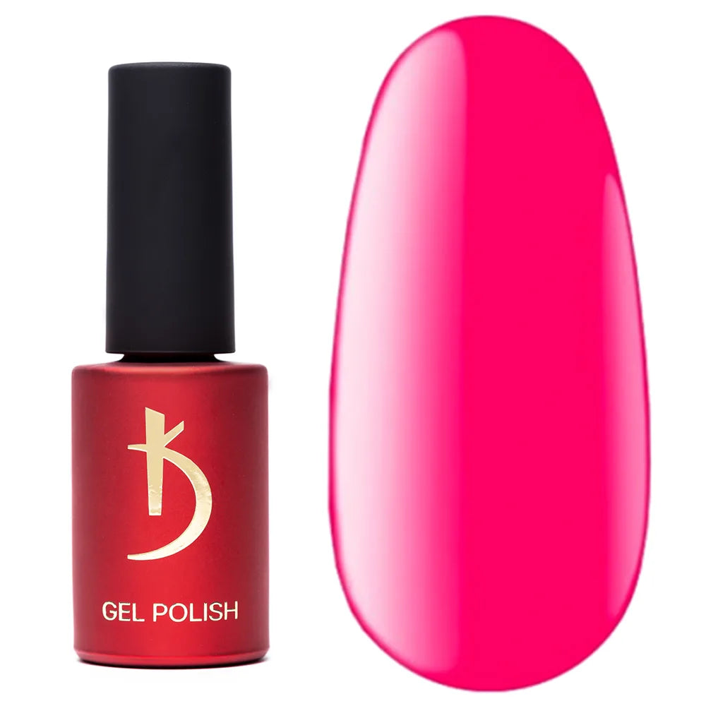 Kodi Professional Bright BR 12 Gel Polish bottle and color swatch