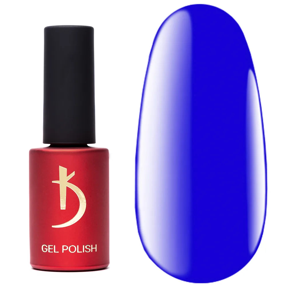 Kodi Professional Bright BR 140 Gel Polish bottle and color swatch