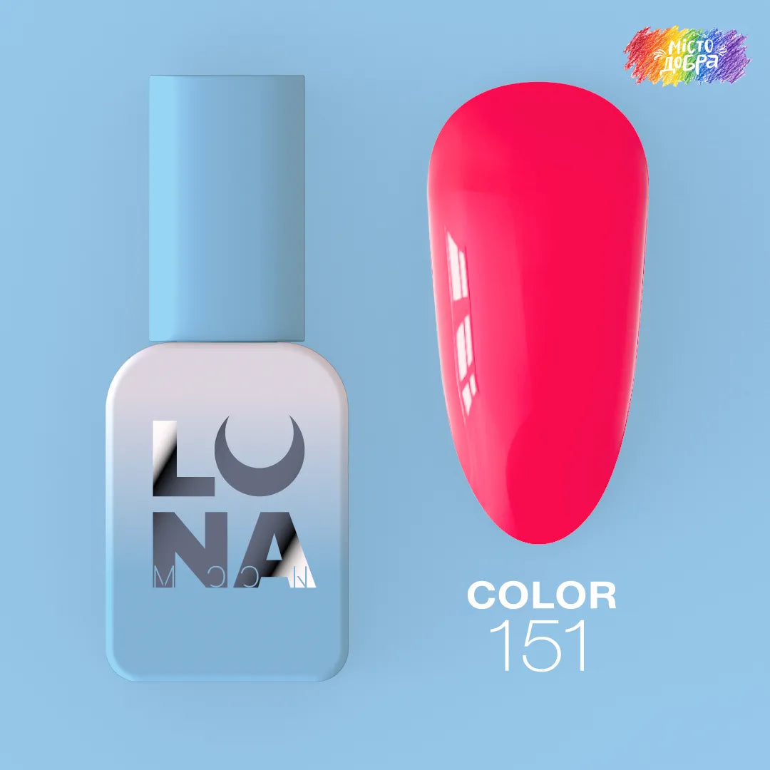 LUNA Color Gel Polish 8ml TPO-Free UV LED nail color by LUNAmoon