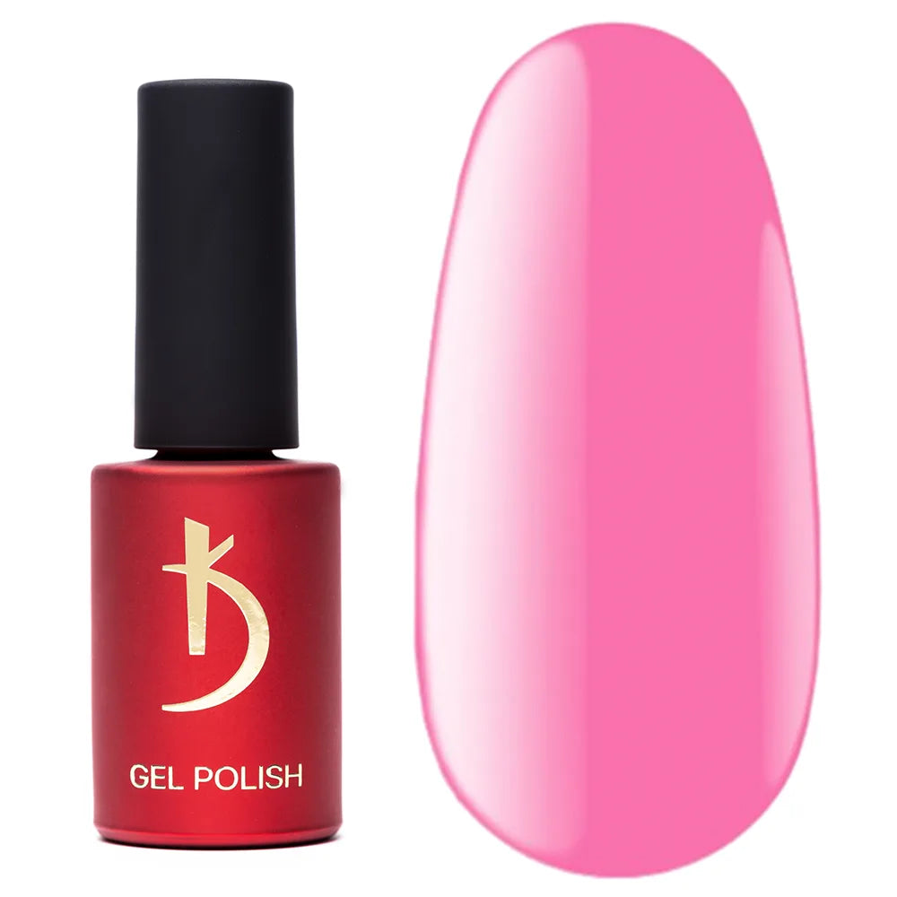Kodi Professional Bright BR 19 Gel Polish bottle and color swatch