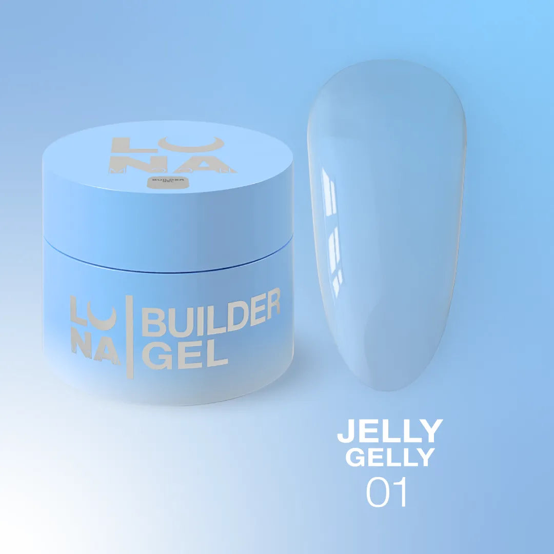 LUNA Jelly Gelly 15ml bottle and color swatch