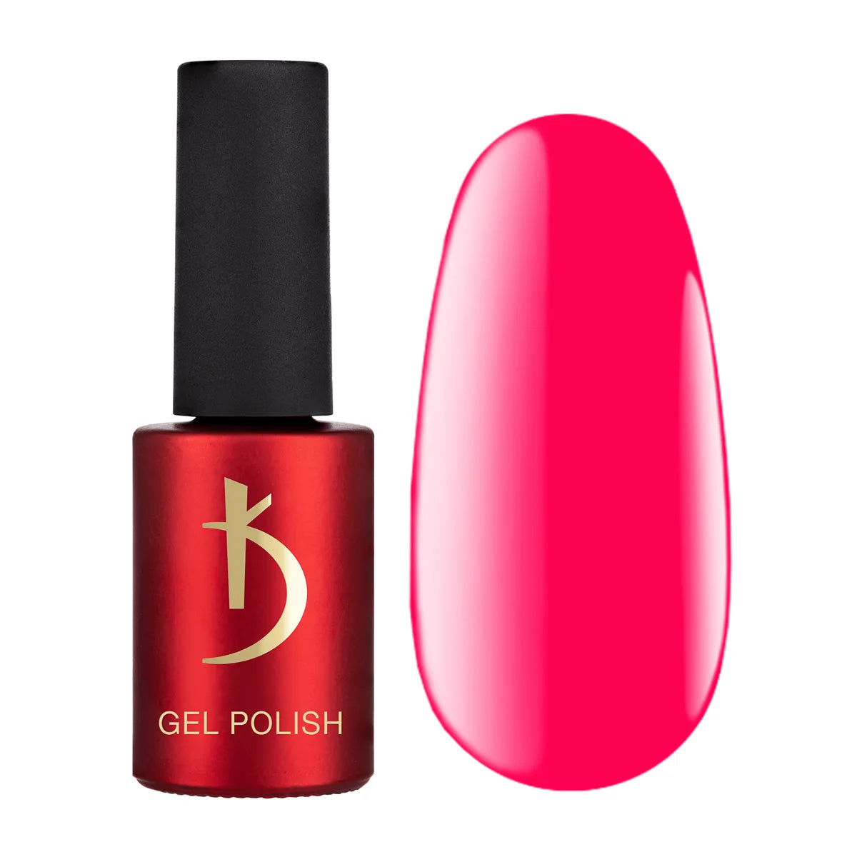 Kodi Professional Bright BR 28 Gel Polish bottle and color swatch