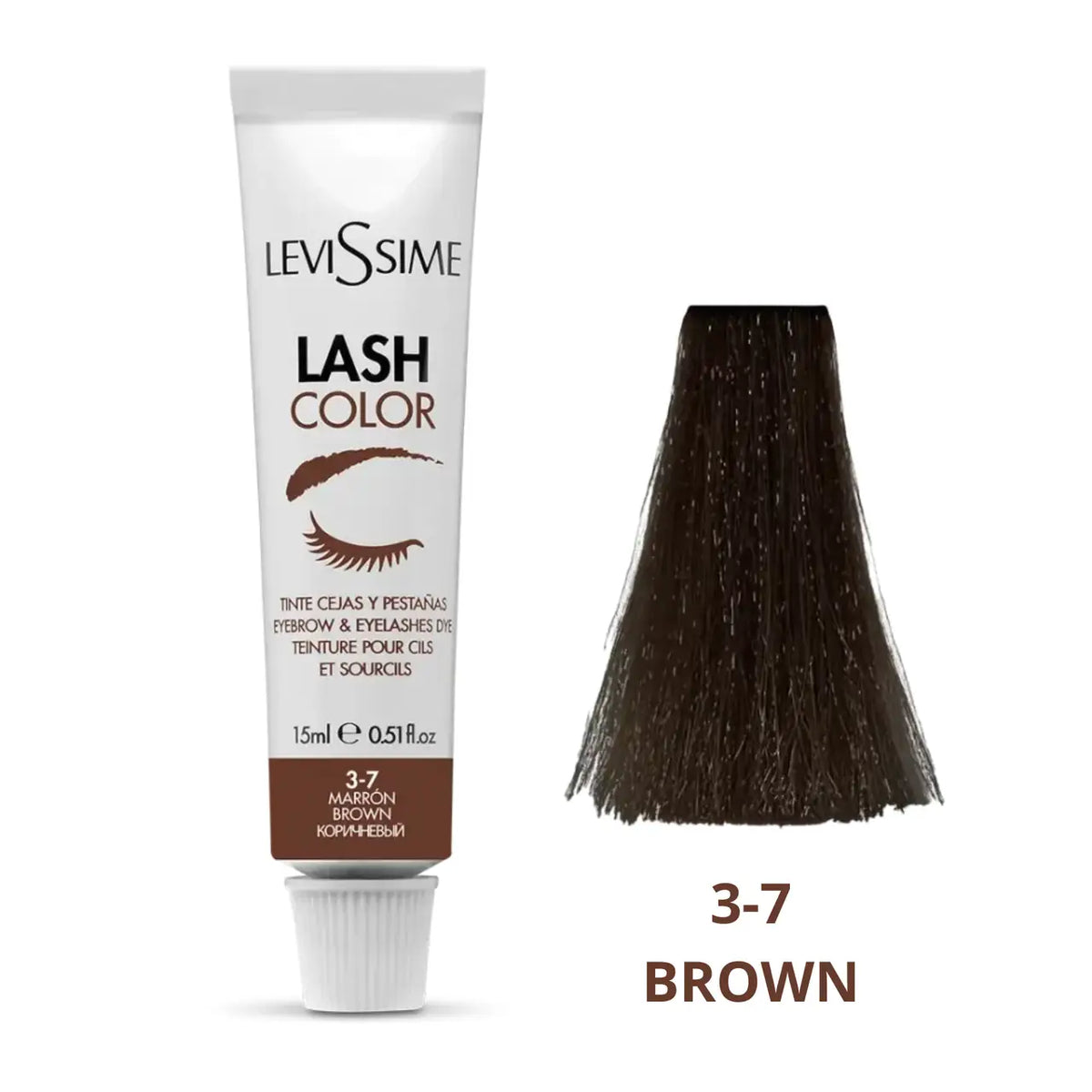 LeviSsime Lash Color No. 3-7 Brown, 15ml