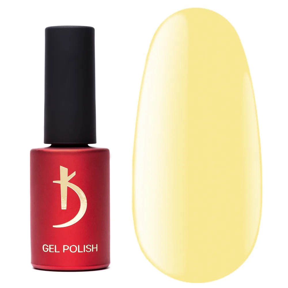 Kodi Professional Green & Yellow GY 30 Gel Polish bottle and color swatch