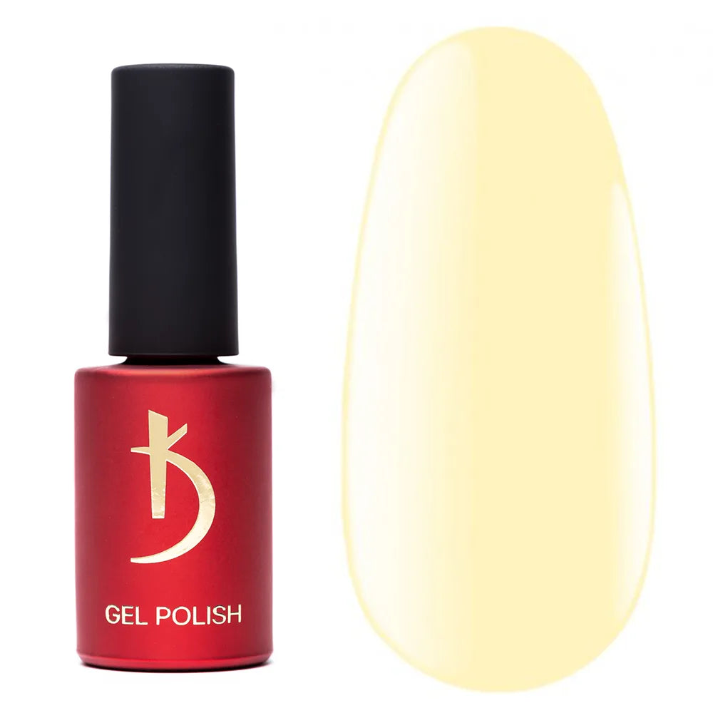 Kodi Professional Green & Yellow GY 39 Gel Polish bottle and color swatch