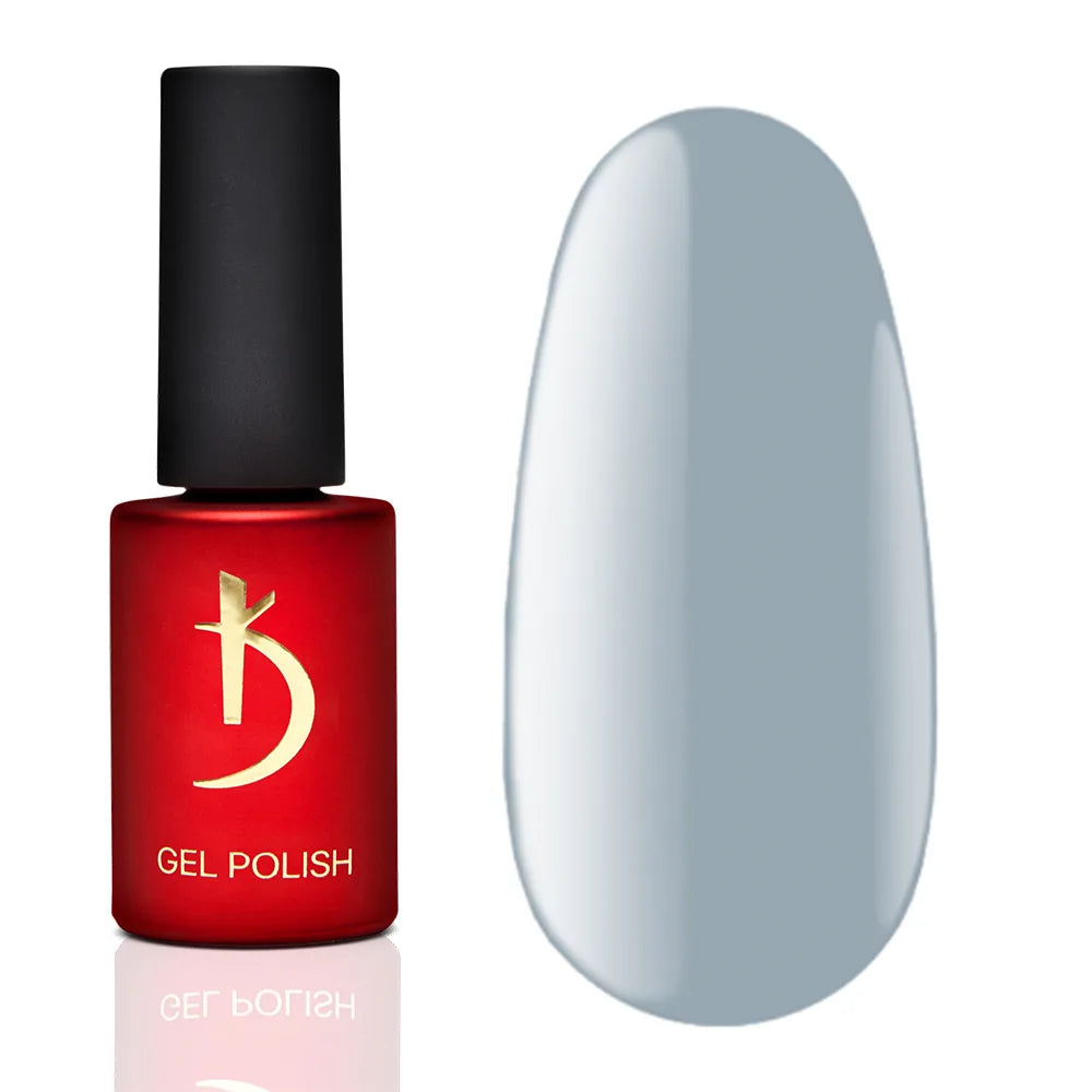 Kodi Professional Black & White BW 45 Gel Polish bottle and color swatch