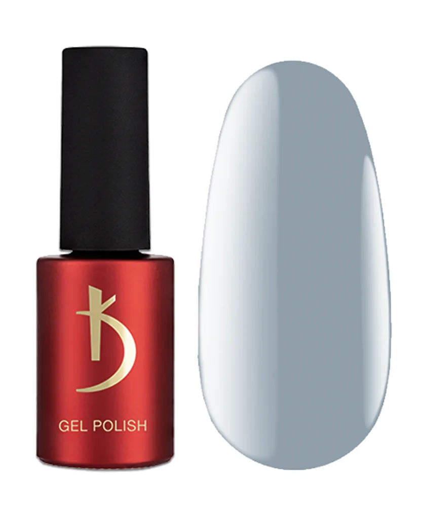 Kodi Professional Black & White BW 47 Gel Polish bottle and color swatch