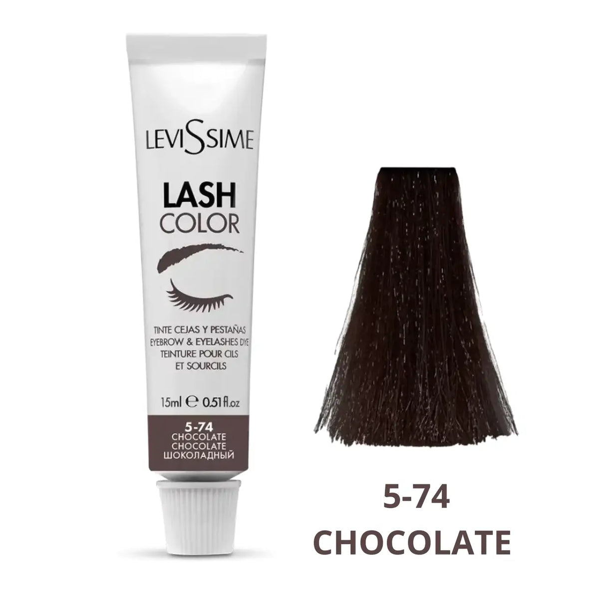 LeviSsime Lash Color No. 5-74 Chocolate, 15ml