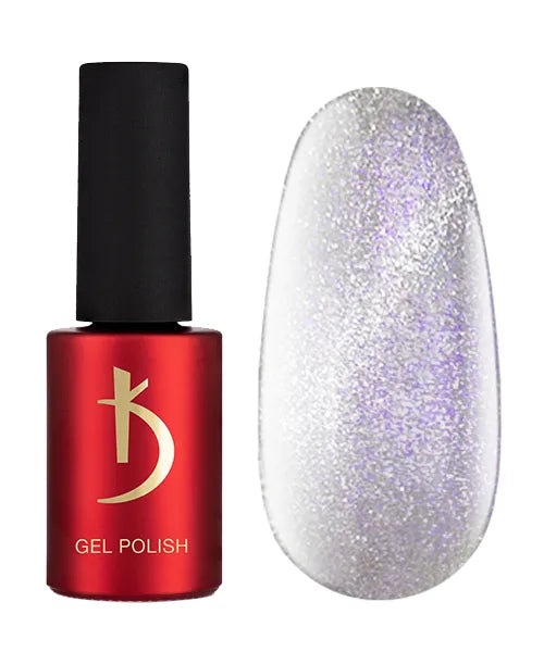 Kodi Professional Cat Shine GG 03 Cat Eye Gel Polish bottle and magnetic effect swatch