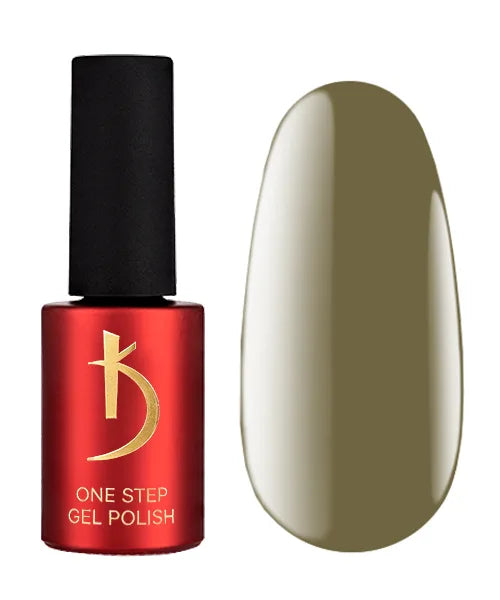 Kodi Professional One Step Gel Polish 16 bottle and color swatch