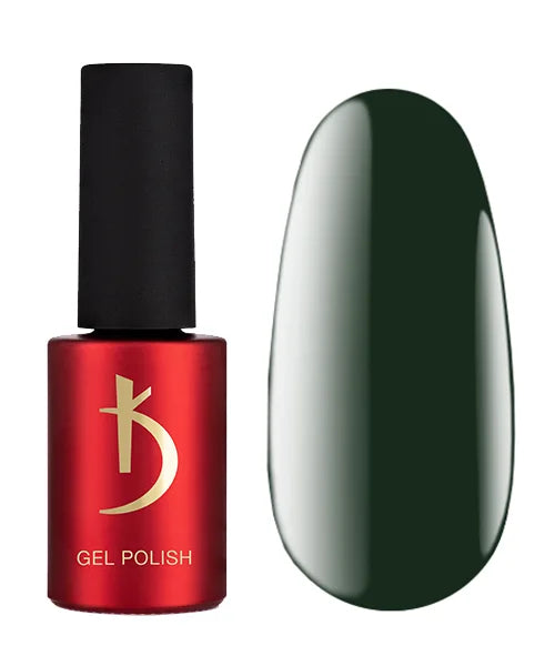Kodi Professional Green & Yellow GY 85 Gel Polish bottle and color swatch