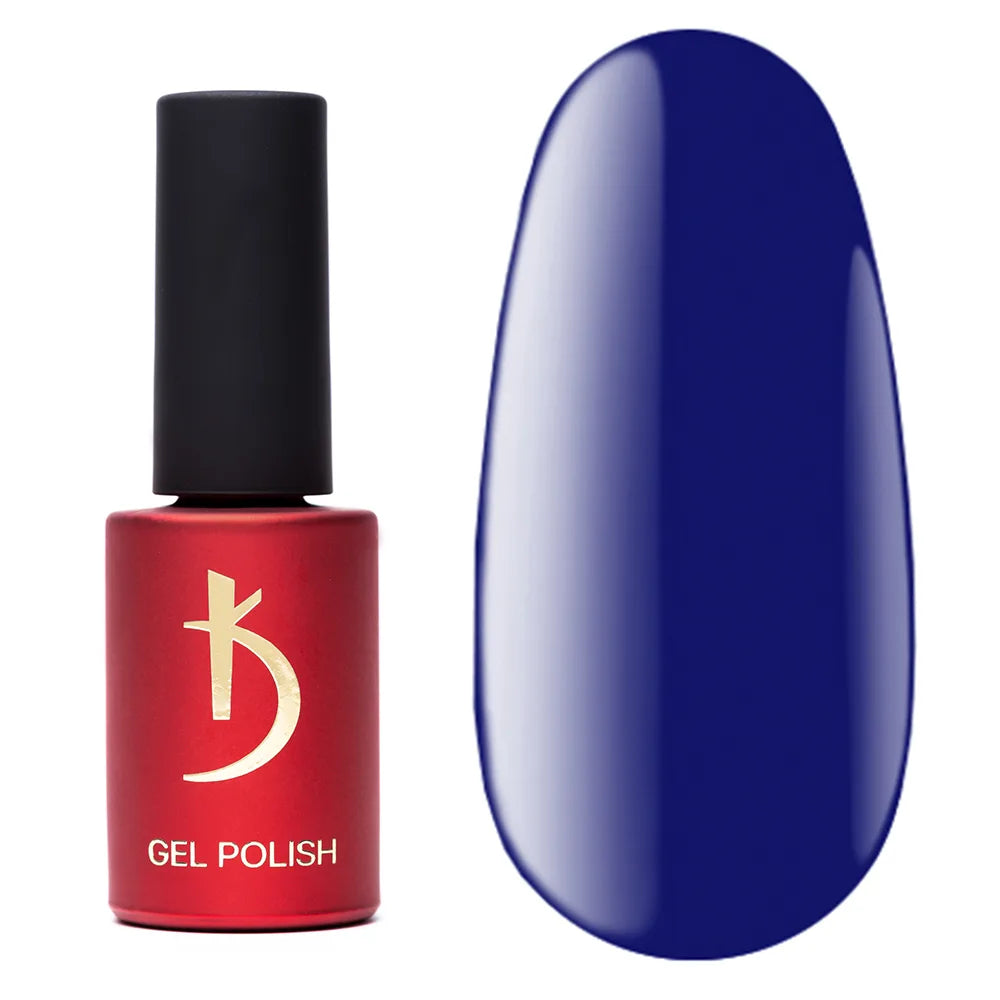 Kodi Professional Blue B 50 Gel Polish bottle and color swatch