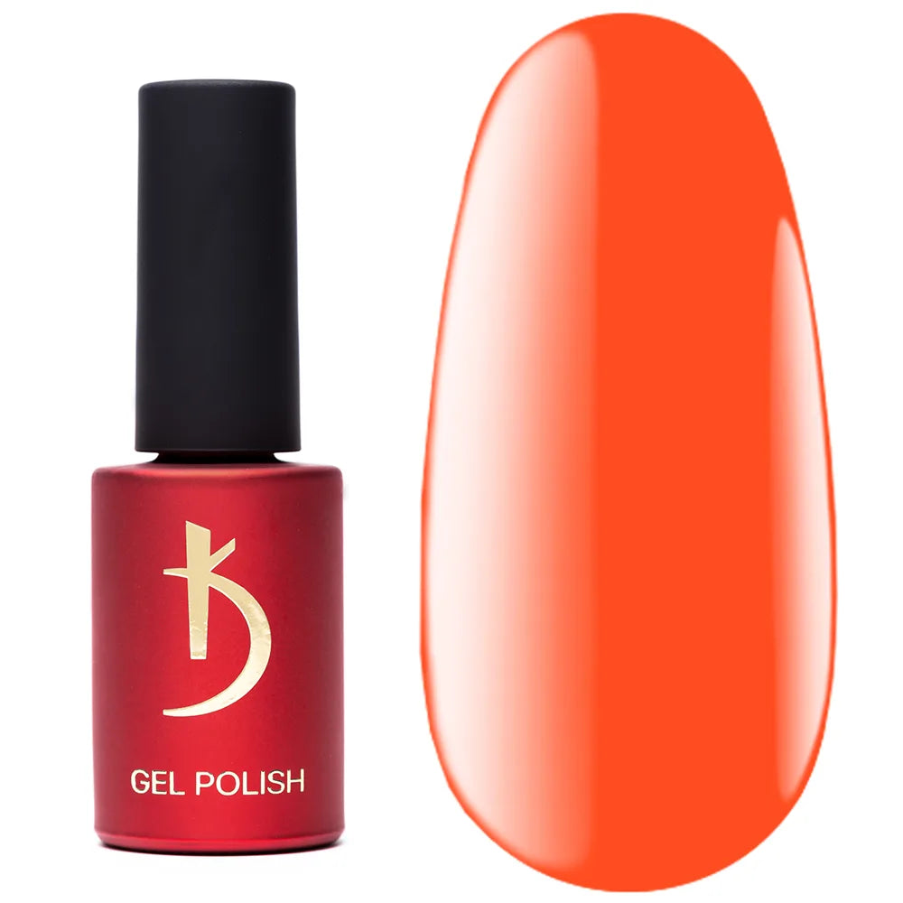 Kodi Professional Bright BR 52 Gel Polish bottle and color swatch