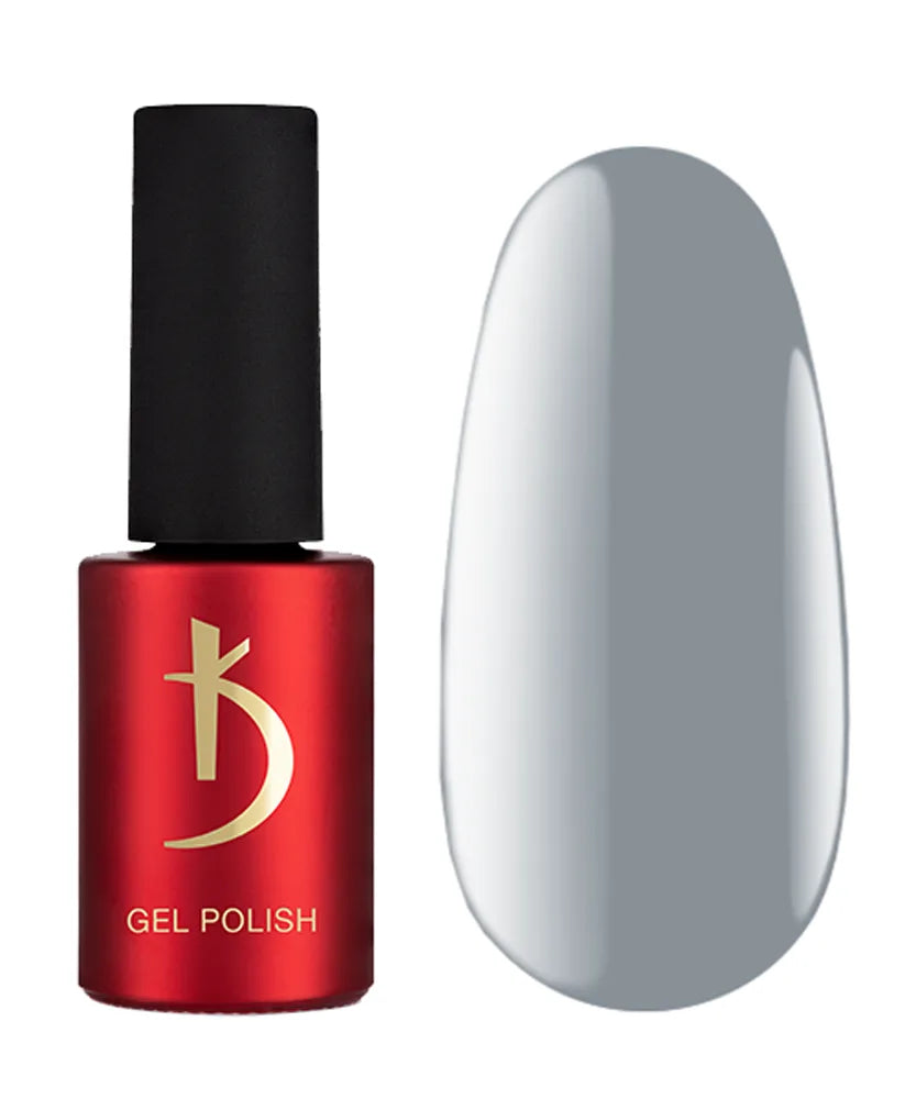 Kodi Professional Black & White BW 60 Gel Polish bottle and color swatch