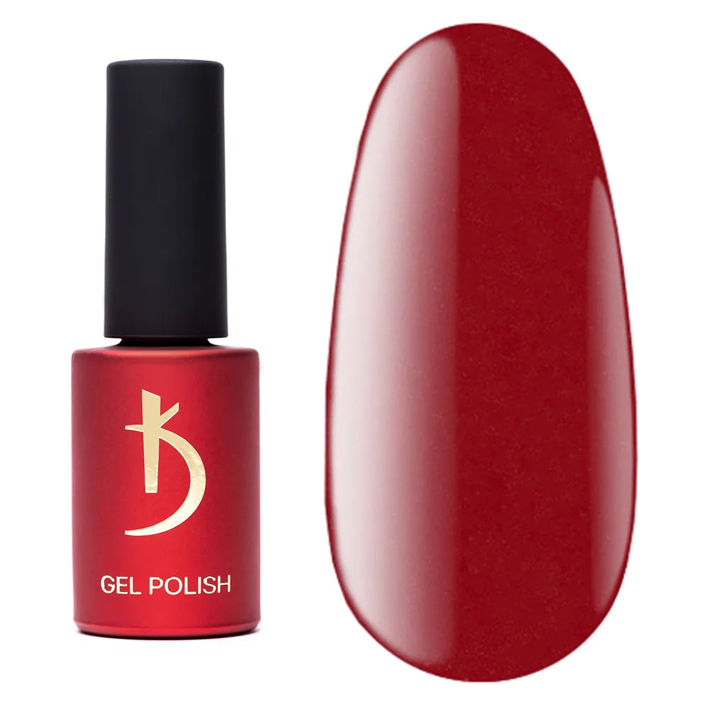 Kodi Professional Red R 60 Gel Polish bottle and color swatch