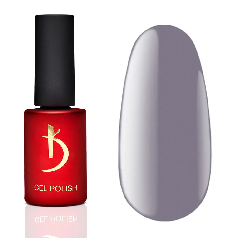 Kodi Professional Black & White BW 70 Gel Polish bottle and color swatch