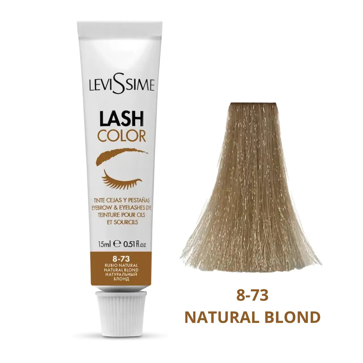 LeviSsime Lash Color No. 8-73 Natural Blond, 15ml