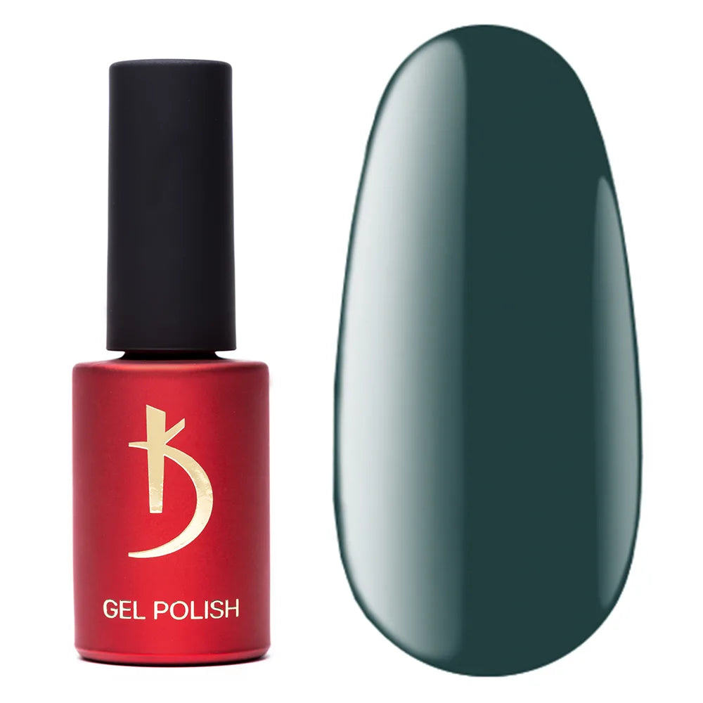 Kodi Professional Aquamarine Gel Polish bottle and color swatch