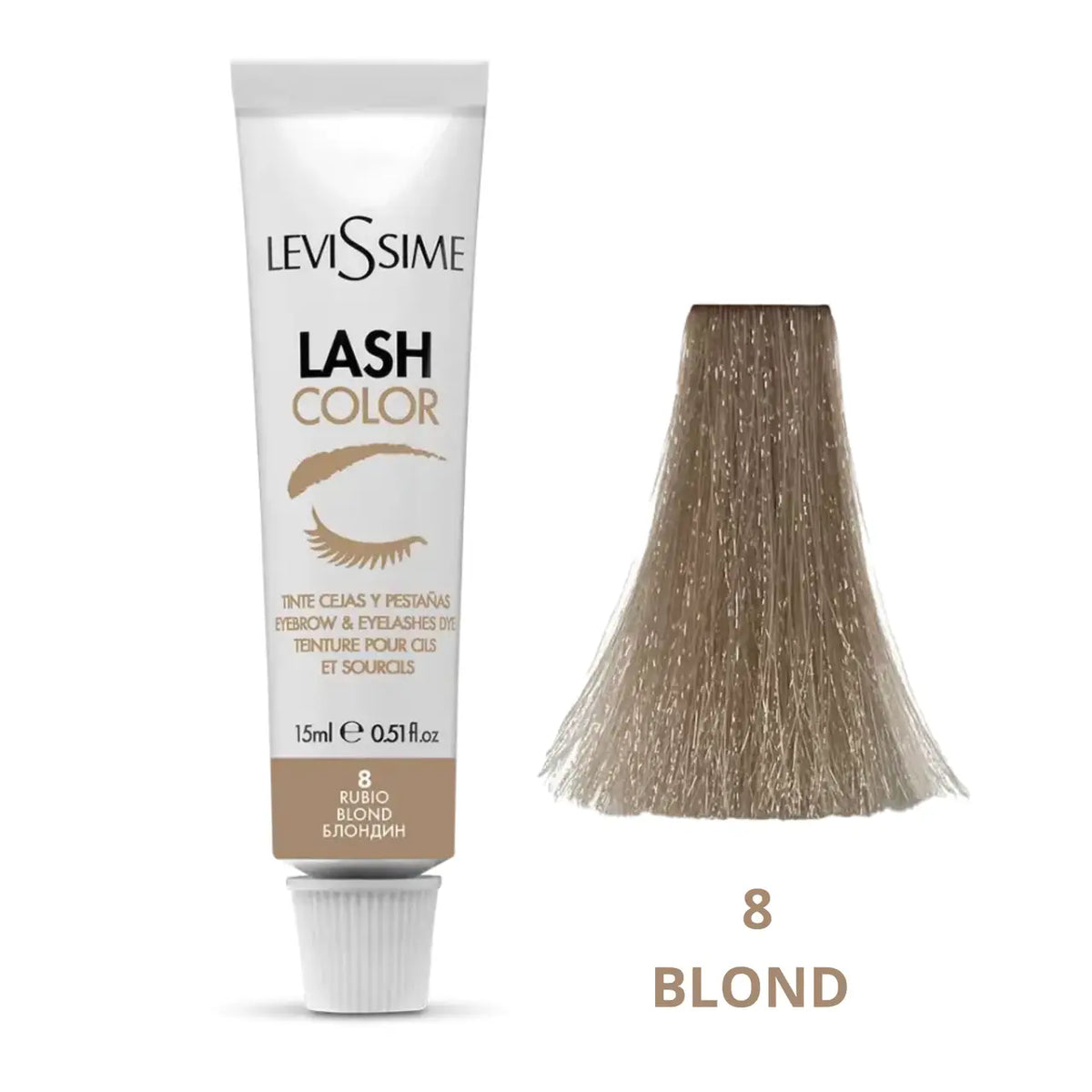 LeviSsime Lash Color No. 8 Blond, 15ml