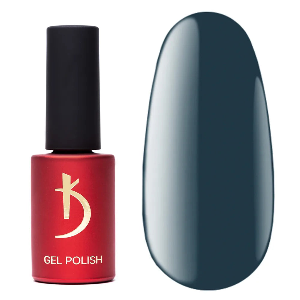 Kodi Professional Aquamarine Gel Polish bottle and color swatch