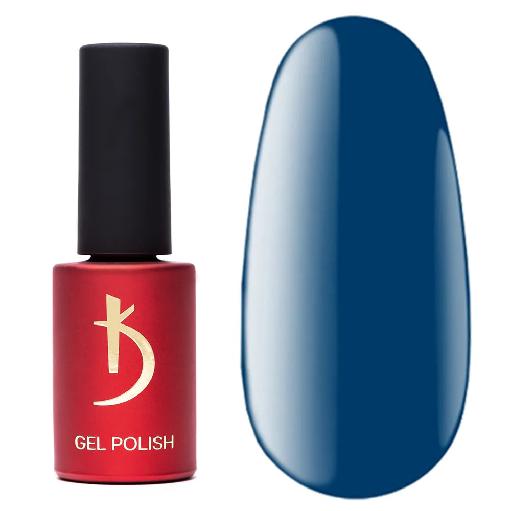 Kodi Professional Aquamarine Gel Polish bottle and color swatch