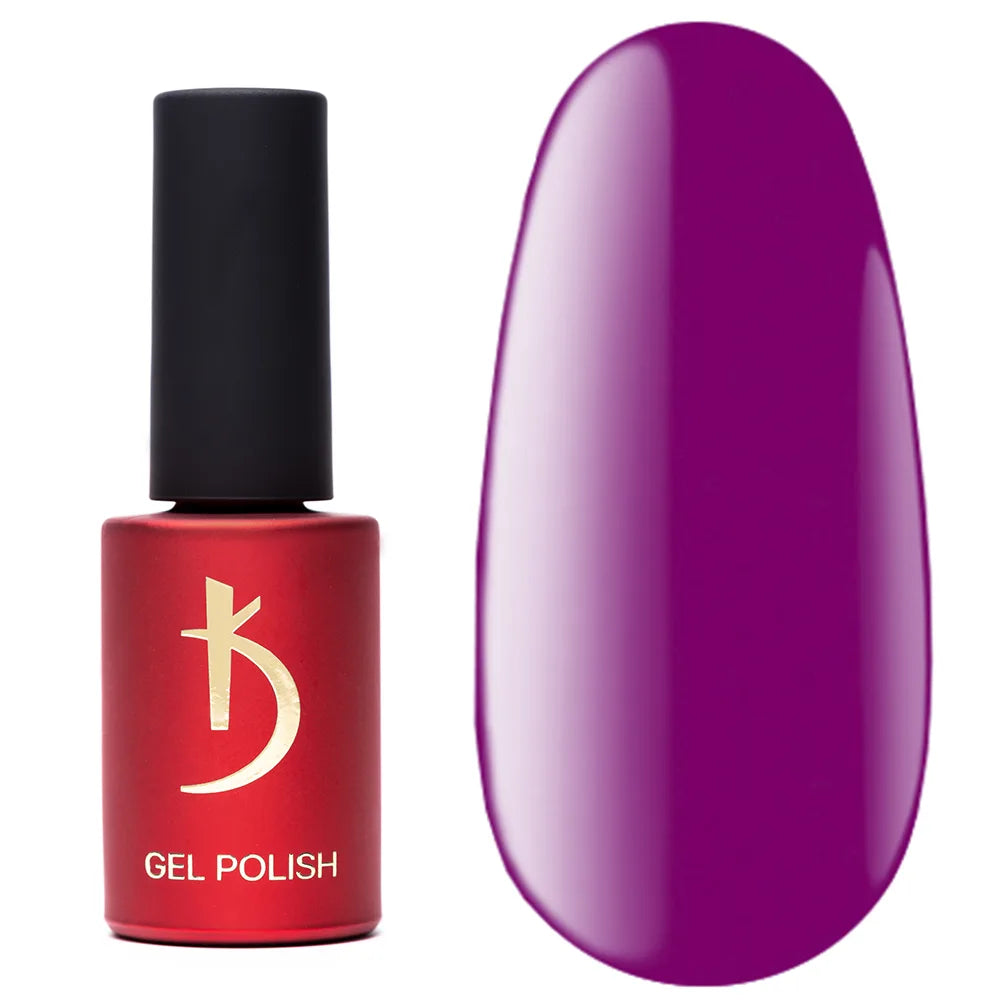 Kodi Professional Bright BR 01 Gel Polish bottle and color swatch
