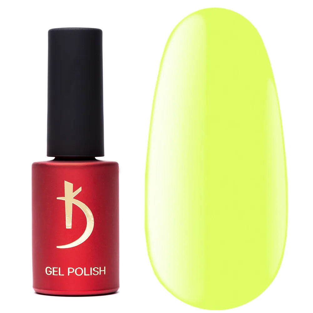 Kodi Professional Bright BR 110 Gel Polish bottle and color swatch