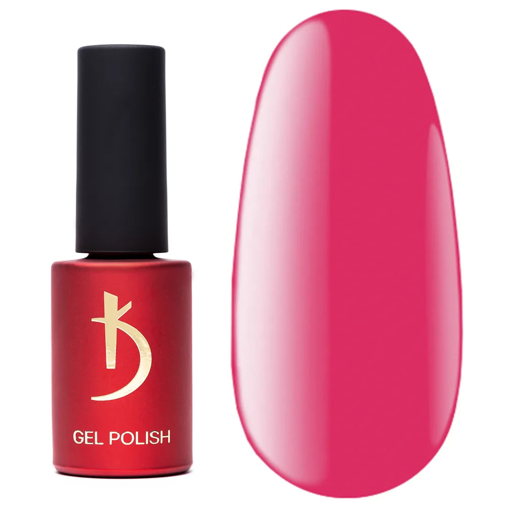 Kodi Professional Bright BR 30 Gel Polish bottle and color swatch