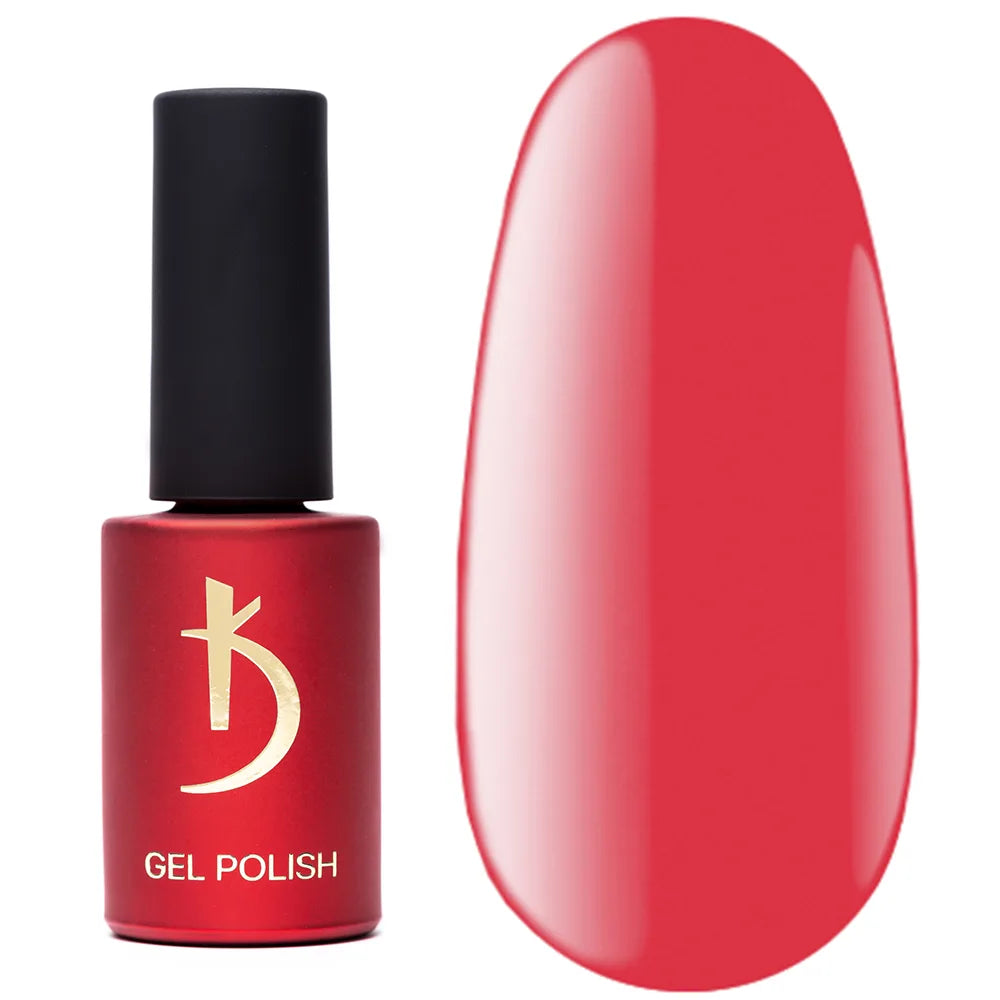 Kodi Professional Bright BR 40 Gel Polish bottle and color swatch