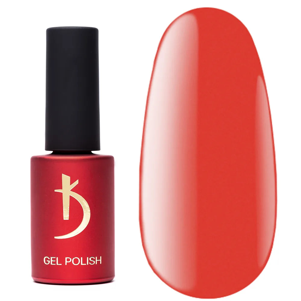 Kodi Professional Bright BR 60 Gel Polish bottle and color swatch