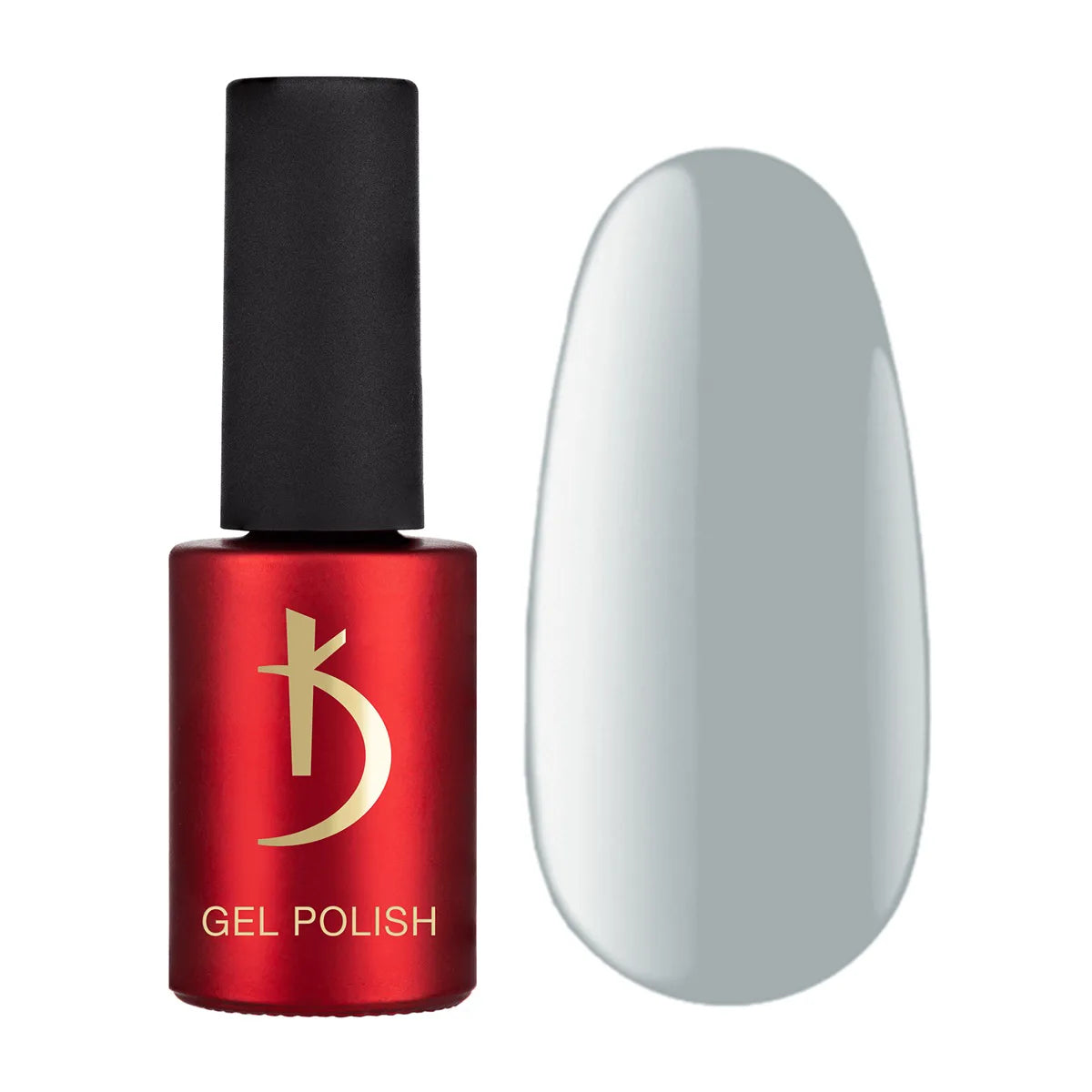 Kodi Professional Black & White BW 42 Gel Polish bottle and color swatch