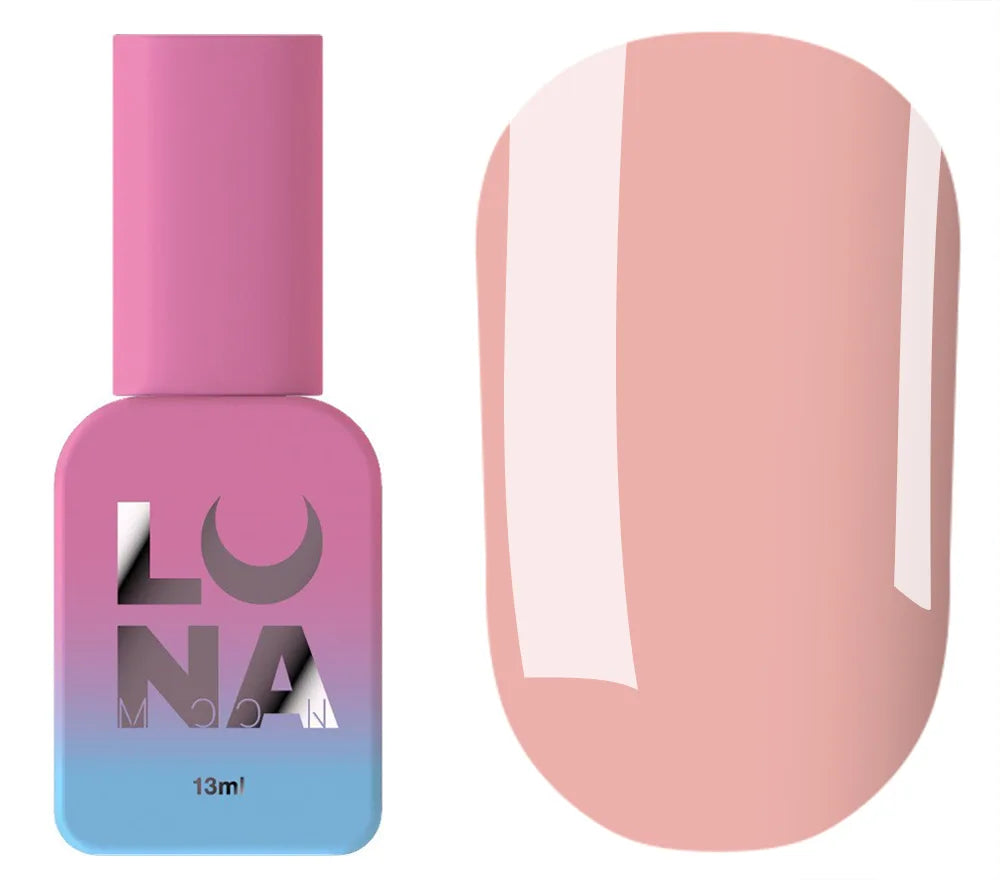 LUNAmoon Cover Base 01 13ml bottle and color swatch