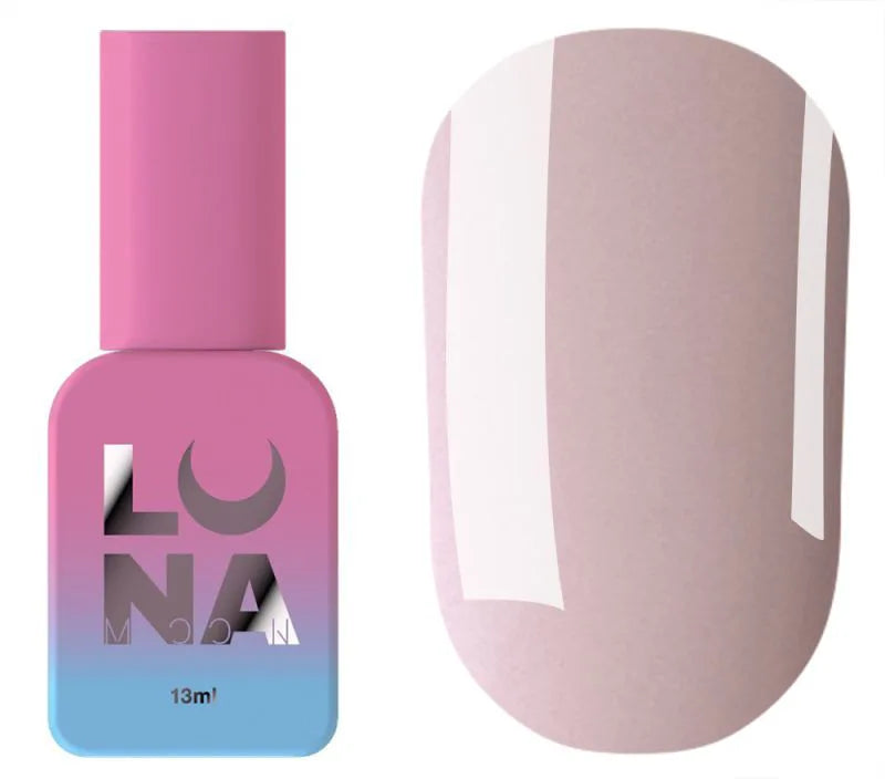 LUNAmoon Cover Base 07 13ml bottle and color swatch