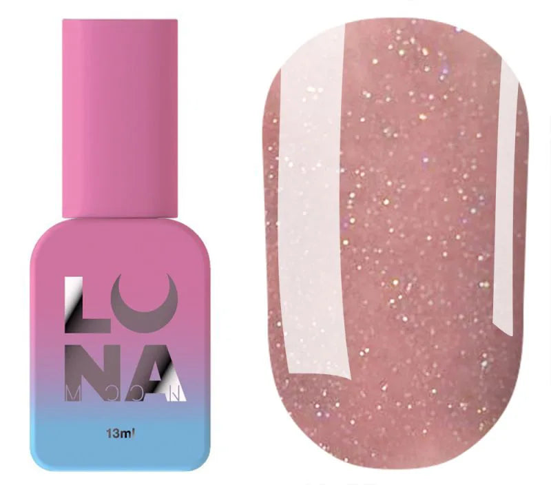 LUNAmoon Cover Base 10 13ml bottle and color swatch