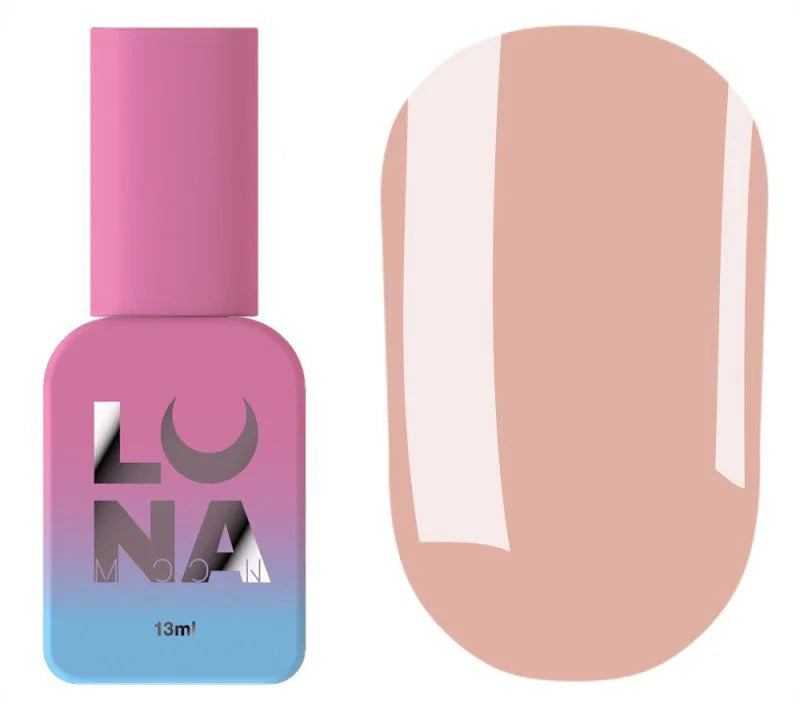 LUNAmoon Cover Base 14 13ml bottle and color swatch
