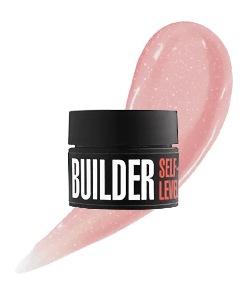 Kodi Professional Builder Self-Level Gel Beige Shine jar and color swatch