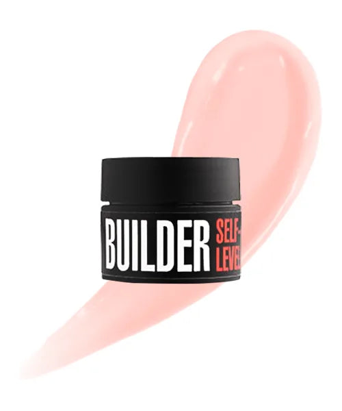 Kodi Professional Builder Self-Level Gel Beige jar and color swatch