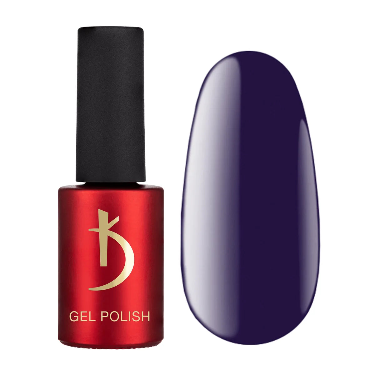 Kodi Professional Blue B 01 Gel Polish bottle and color swatch