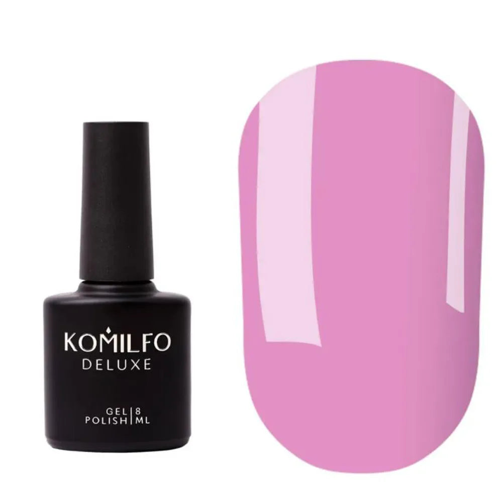Komilfo Color Base Gel 8ml self-leveling colored base coat with brush