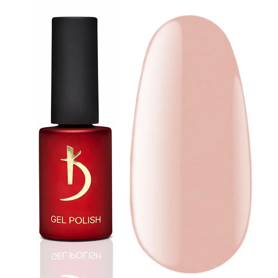 Kodi Professional Cappuccino CN 01 Gel Polish bottle and color swatch