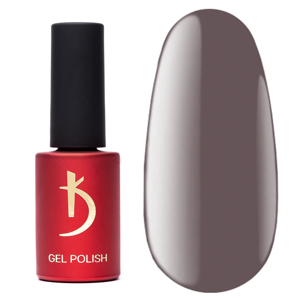 Kodi Professional Cappuccino CN 100 Gel Polish bottle and color swatch