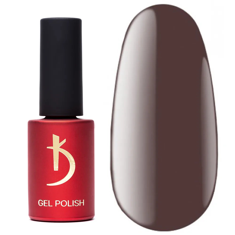 Kodi Professional Cappuccino CN 106 Gel Polish bottle and color swatch