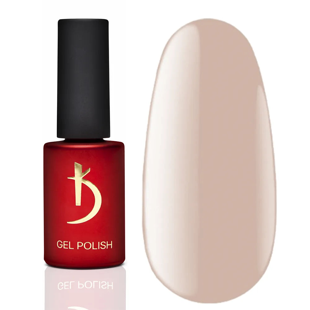 Kodi Professional Cappuccino CN 15 Gel Polish bottle and color swatch