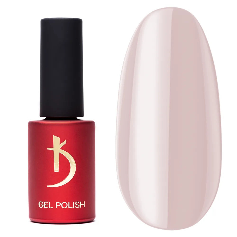 Kodi Professional Cappuccino CN 25 Gel Polish bottle and color swatch